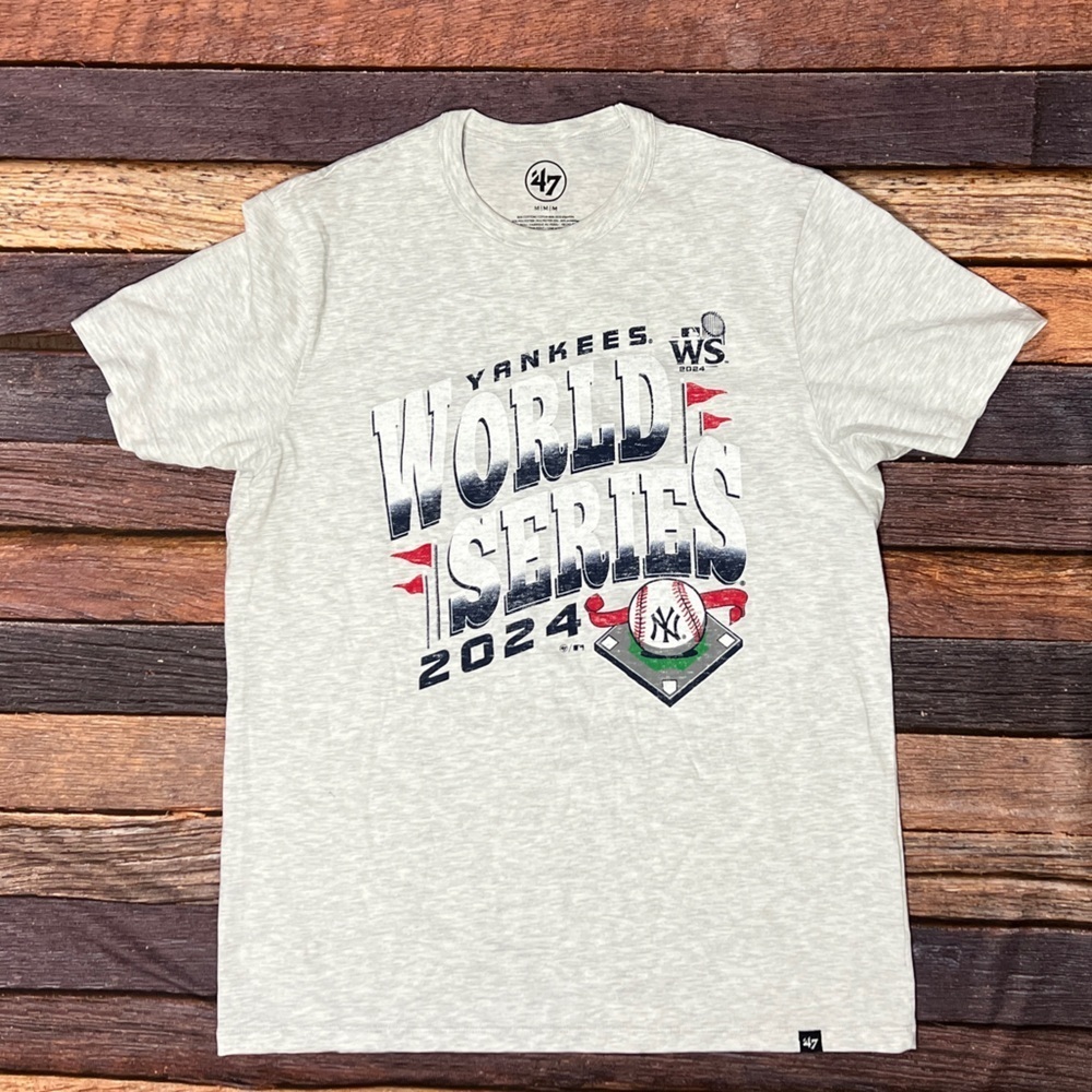New York Yankees 2024 World Series MLB Baseball Crewneck Tshirt
